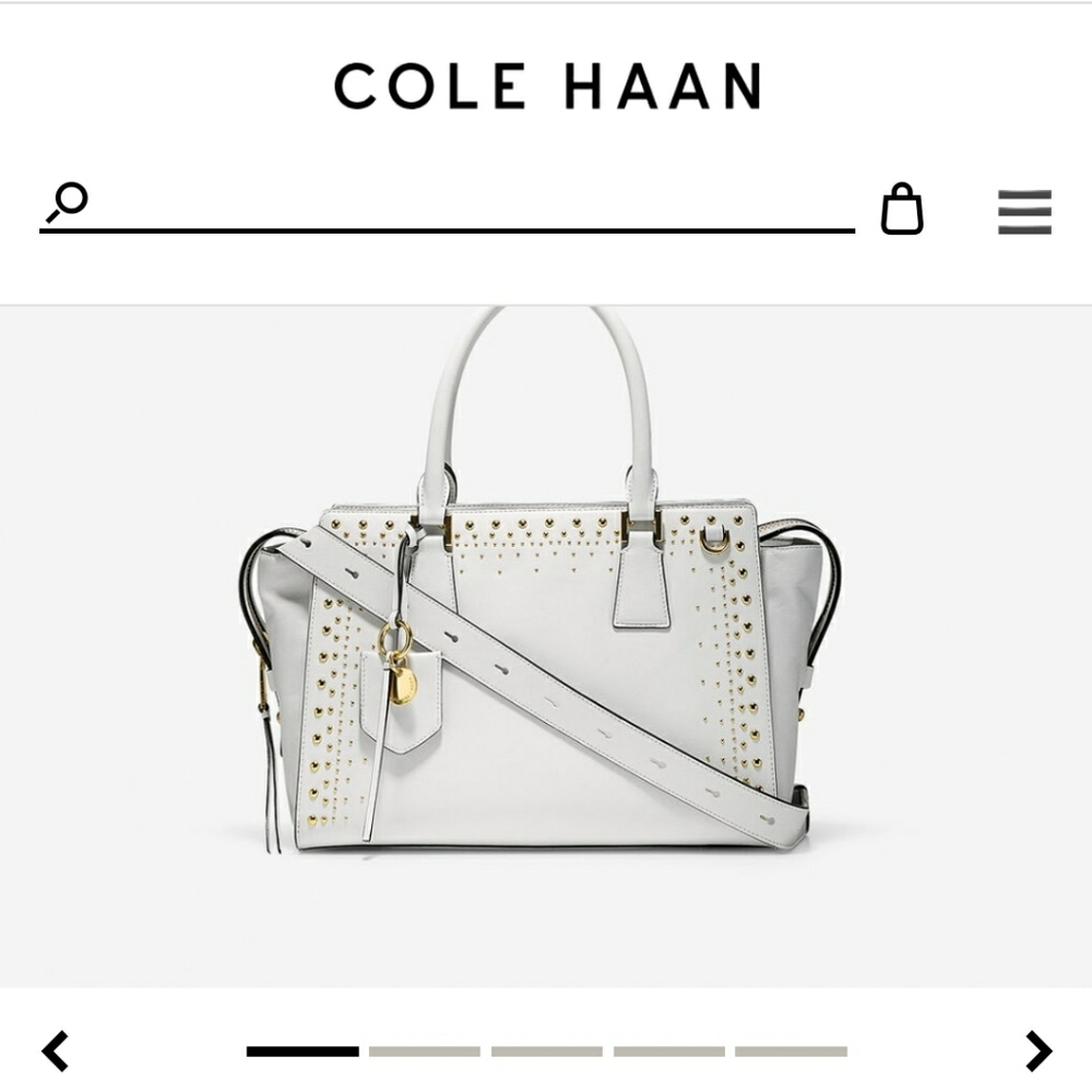 Cole HAAN Marli Studded Satchel
